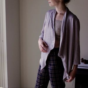 Anthropologie Silk Cape Top